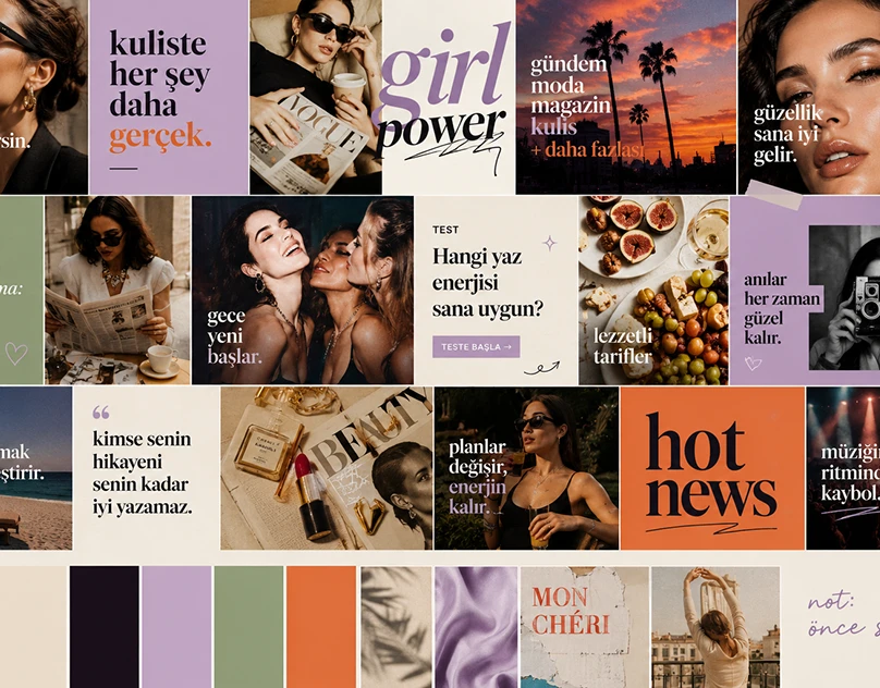 Pop kültürün görsel dili — Grafik Tasarım · buse tugba İllüstrasyon & Motion